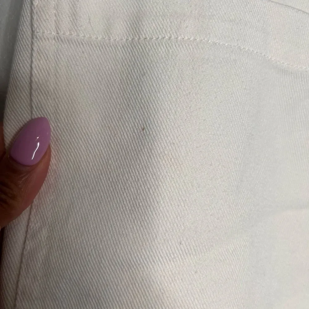 Who What Wear Patch Pocket Cropped Wide Leg Pants NWT